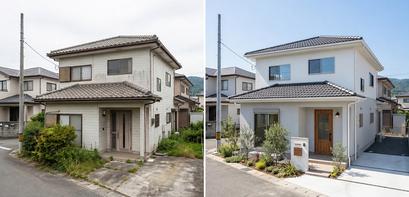 空き家ビフォーアフター